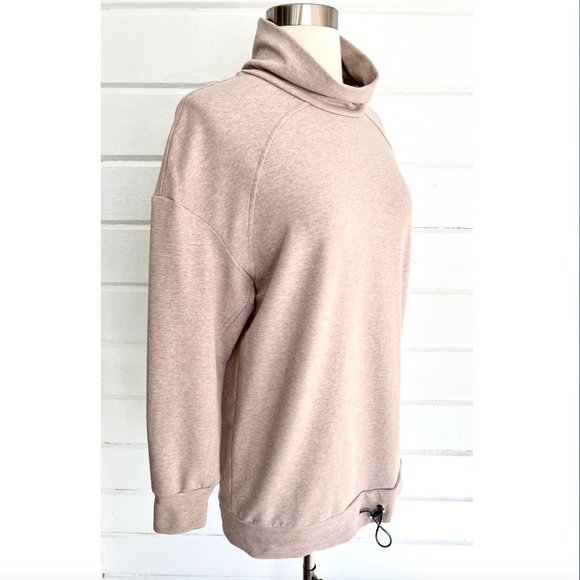 VARLEY Morrison Mock Neck Sweatshirt in Sphinx - XS - Picture 6 of 13